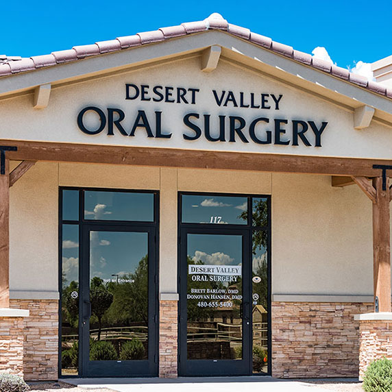 exterior of the Desert Valley Oral Surgery offices